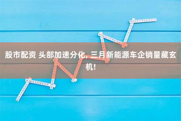 股市配资 头部加速分化, 三月新能源车企销量藏玄机!
